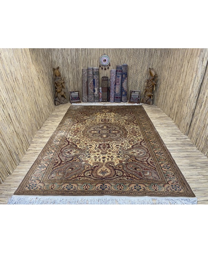 Turkish Kayseri Handmade Wool on Cotton Carpet – FREE SHIPPING..!